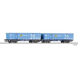 Tillig 15083 TT Doppeltragwagen InnoWaggon, VTG, Ep. VI