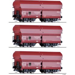 Tillig 01138 TT 3er Set Selbstentladewagen OOt Saarbrücken, DRG, Ep. II