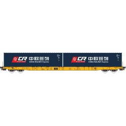 96010103 H0 Containertragwagen Sggnss, CLIP, Ep. VI 'CHINA RAILWAY Express'