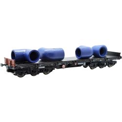 NPE NW 22909 H0 Schwerlastwagen Samms 454, DB AG, Ep. VI, Fittings