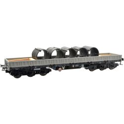 NPE NW 22941 H0 Schwerlastwagen Samms 4860, DR, Ep. IV, beladen with Drahtrollen