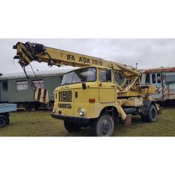 21670 TT IFA W50 Autodrehkran ADK 70, gelb