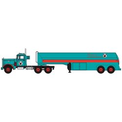 NA 99163 H0 Peterbilt 281 Confidential, Tankauflieger Boil Oil AG, Showtruck