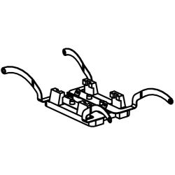 ET58520-332 H0 Schleiferhalterclip mit Radschleifer