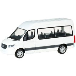 013468 H0 MiniKit: Mercedes-Benz Sprinter Bus Hochdach, weiß
