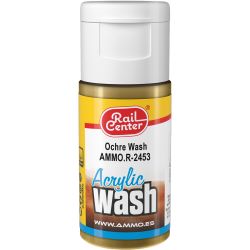 4602453 AMMO.R-2453 Acryl Wash, Ocker, 15 ml