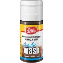 4602454 AMMO.R-2454 Acryl Wash, Mechanischer Schmutz, 15 ml