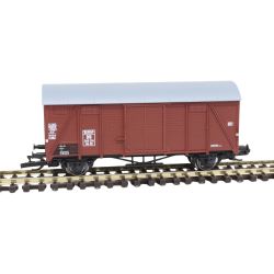 Covered freight wagon type GM 39 of the DB, Era III