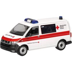 098960 H0 Volkswagen (VW) T6.1 Halbbus "DRK" (Deutsches Rotes Kreuz)