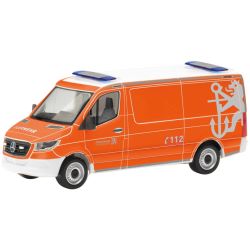 099028 H0 Mercedes-Benz Sprinter '18 Halbbus Flachdach "Feuerwehr Düsseldorf"