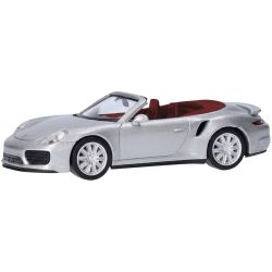 038928-003 H0 Porsche 911 (991) Turbo Cabrio, dolomitsilber