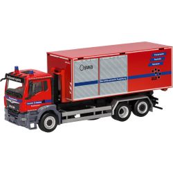 099431 H0 MAN TGS NN Wechsellader-LKW 3achs "Feuerwehr Augsburg"