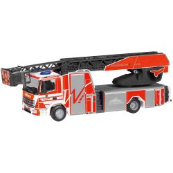 099479 H0 Mercedes-Benz Atego '13 DLK Drehleiter "Feuerwehr Wiesbaden"