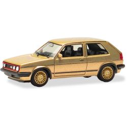 430838-006 H0 Volkswagen (VW) Golf GTI, goldmetallic