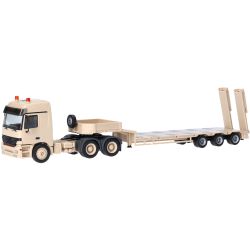 747271 H0 Mercedes-Benz Actros L (96) MP1 Tieflade-Sattelzug "Belgische Armee"