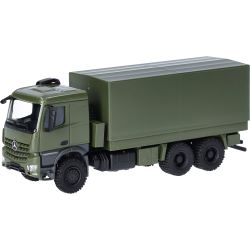 747165 H0 Mercedes-Benz Arocs 6x6 Pritsche/Plane, undekoriert
