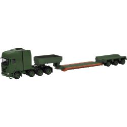 747295 H0 Scania CR 20 HD Tieflade-Sattelzug "Danish Army" (DK)