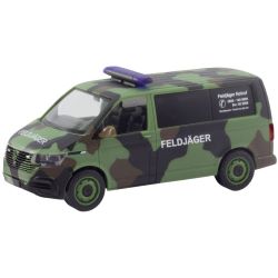 700917 H0 Volkswagen (VW) T 6.1 Bus "Feldjäger", Flecktarn