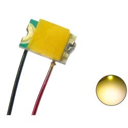 50261 LED SMD 0805 mit Lackdraht (warmweiß) 10 Stück