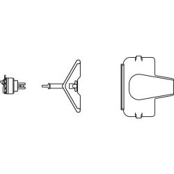ET59501-67 H0 Kuppungsteile, 3-teilig