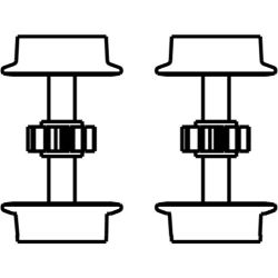 ET47280-43 TT Radsatz mit Zahnrad, 2 Stück