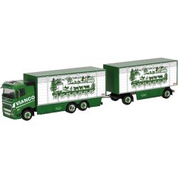 320832 H0 Volvo FH GL FD 2020 Viehtransporter-Hängerzug "Vianco"