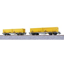 36602 H0 Containertragwagen Sgmmns, D-AAEC, Ep. VI