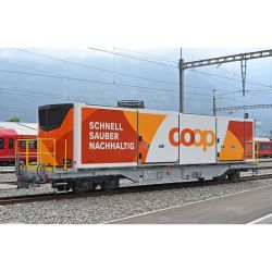 2292115 H0m Containertragwagen Sb 65615 "Coop", RhB, Ep. VI