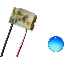 50255 LED SMD 0805 mit Lackdraht (blau) 10 Stück