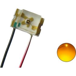 50256 LED SMD 0805 mit Lackdraht (gelb) 10 Stück