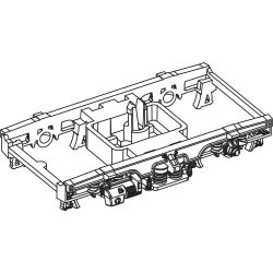 ET53000-155 H0 Drehgestell mit Lichtmaschine