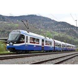 7745115 H0 Triebzug ABe 4/16 3165 „Weissfluh“ VBZ-Design, RhB, Ep. VI, DC-Sound