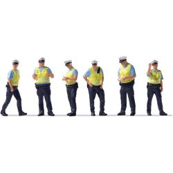 10777 H0 Polizei, Sommeruniform mit Warnweste, Deutschland