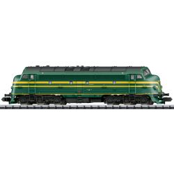 Minitrix 16962 N Diesellok Serie 204, NMBS/SNCB, Ep. III, DC-MFX-Sound