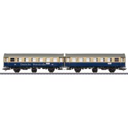 Märklin 43187 H0 2er Set Umbauwagen "Deutsche Weinstraße", DB, Ep. IV, AC-Innenbel.