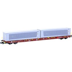 H23101 N Containerwagen Sggnss'80, Metrans, Ep. VI 'MAERSK'