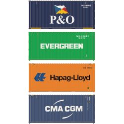 H9016 N 4er Set 20' Container, Set 1