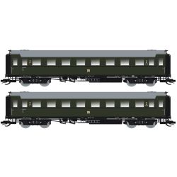 Saxonia Modellbau 120181-2 TT 2er Set Personenwagen C4üSa07, DR, Ep. III