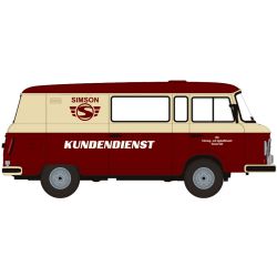 30229 H0 Barkas B1000 Halbbus "Simson Kundendienst"
