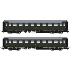 87185 H0 2er Set Personenwagen C4üSa07, DB, Ep. III