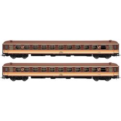 HE4039 H0 2er Set Personenwagen Bc10x-12600, RENFE, Ep. IV