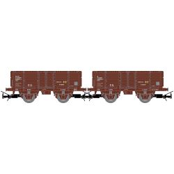 HE6095 H0 2er Set Güterwagen, RENFE, Ep. III-IV
