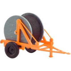 125001-15 TT Kabeltrommelanhänger, orange