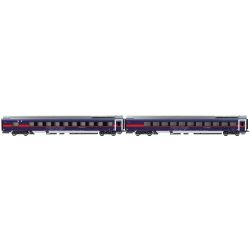 JC12410 H0 2er Set Personenwagen DANI, Nightjet, ÖBB, Ep. VI, AC, HIGHEND