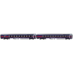 JC11410 H0 2er Set Personenwagen DANI, Nightjet, ÖBB, Ep. VI, AC, BASICEDITION