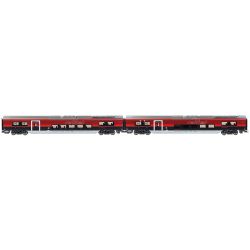 JC71201 H0 2er Set Personenwagen Railjet, ÖBB, Ep. VI, Basic