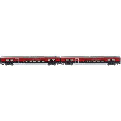 JC71221 H0 2er Set Personenwagen Railjet, ÖBB, Ep. VI, Basic