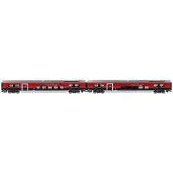 JC72210 H0 2er Set Personenwagen Railjet, ÖBB, Ep. VI, High-End-Edition