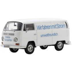 43U00115 VW T2a Elektro Transporter 1972, weiß (1:43)