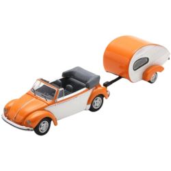 452677700 H0 VW Beetle Cabriolet mit Anhänger (1:87)